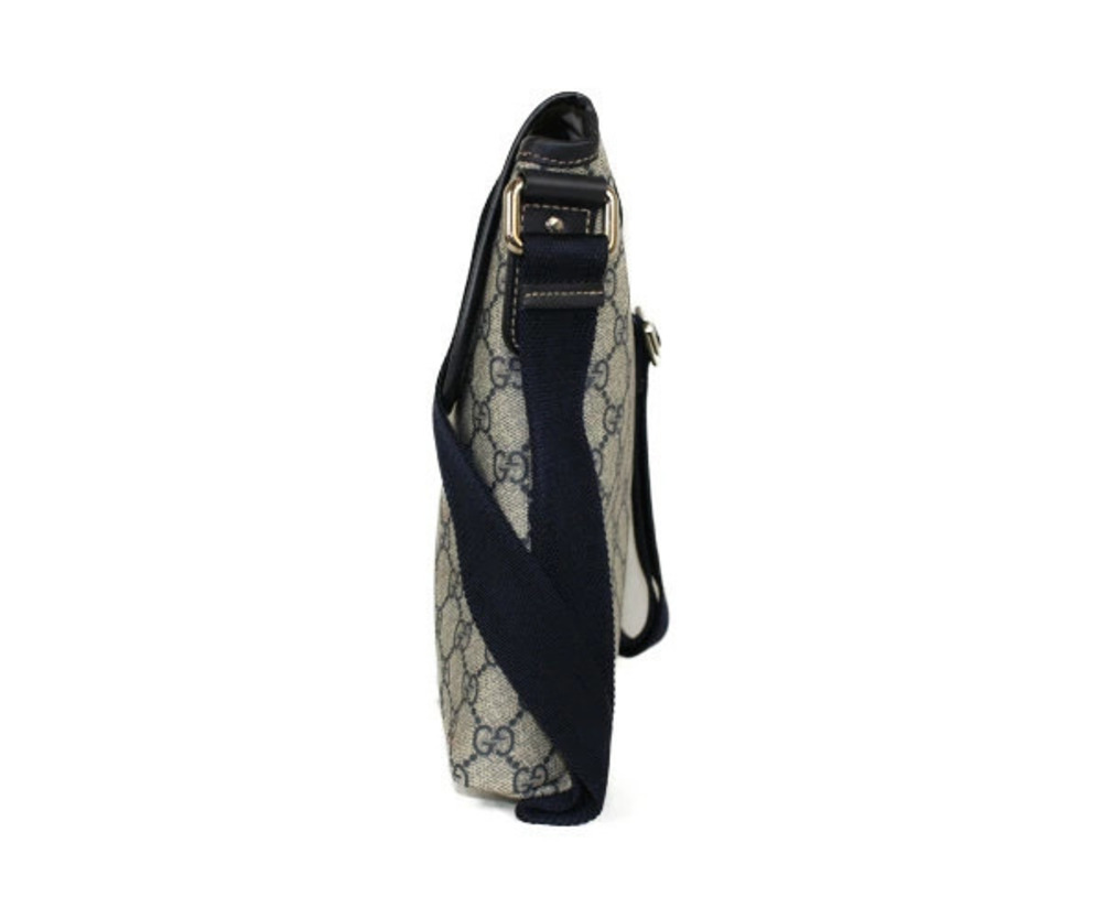 Gucci Blue gray Supreme Navy shoulder bag GG Blue Gray